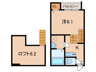 シルバーコート大曽根の物件間取画像